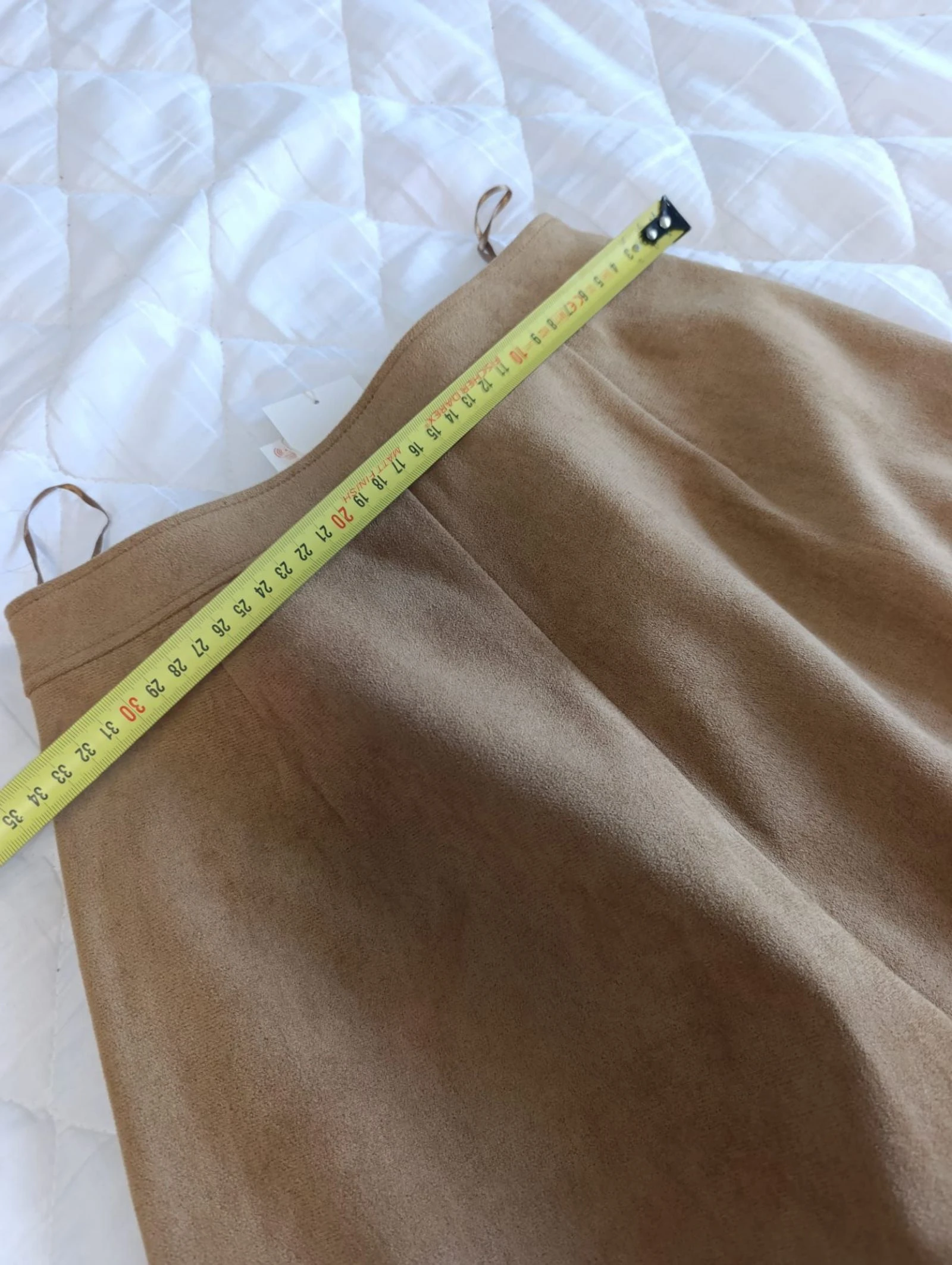 Bermudas largas Zara efeito couro tamanho P – photo 11